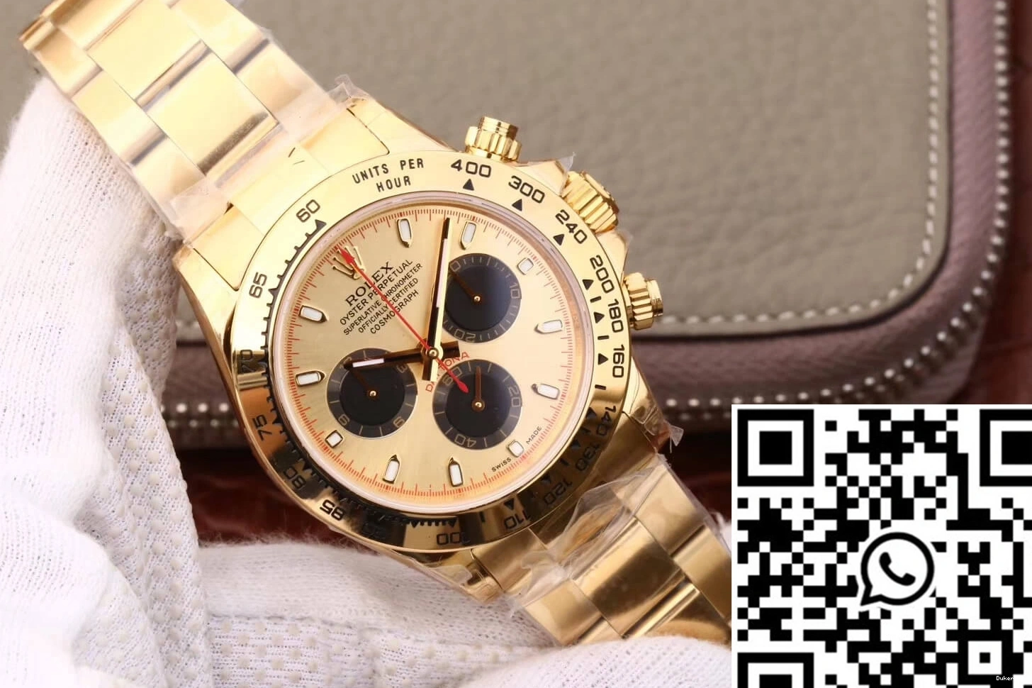 Gold Dial Factory 116508 Cosmograph Yellow JH Rolex Daytona 0310